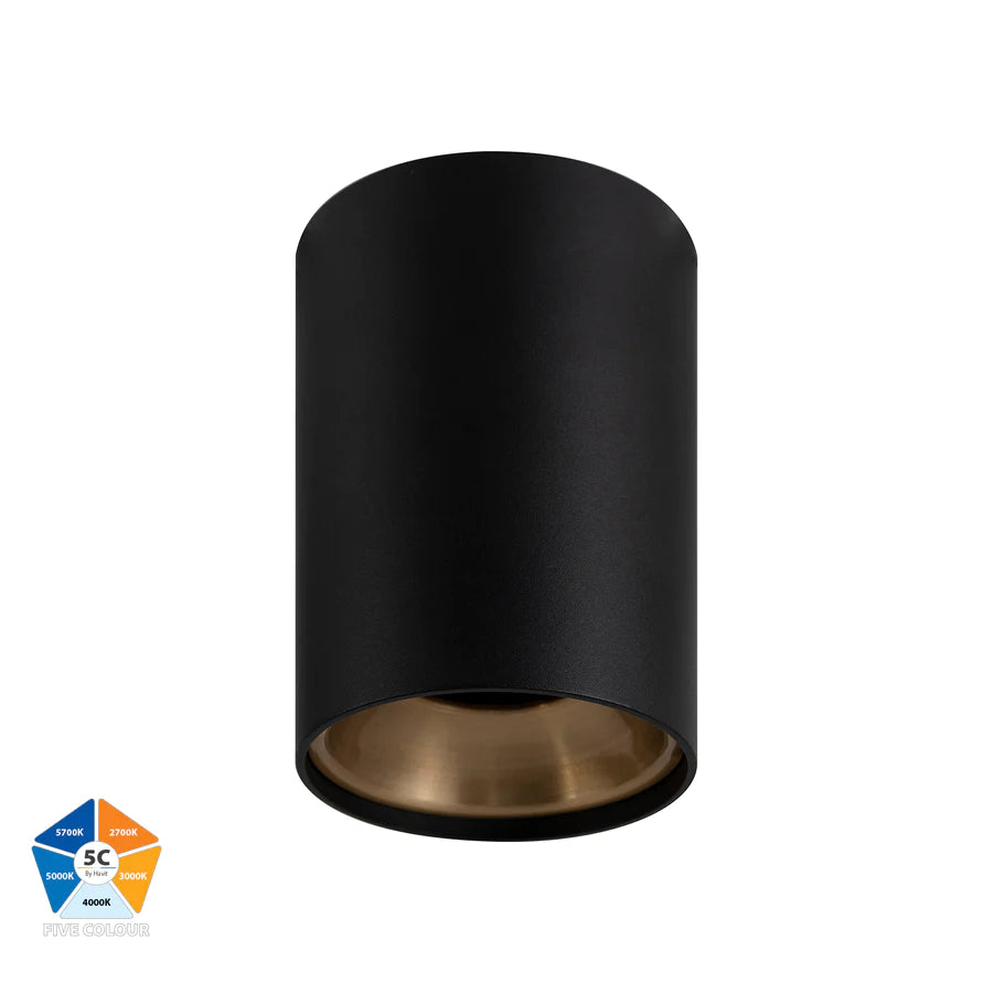 Havit Lighting Gold Inner Ring to Suit HV5842 12w Surface Mounted