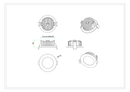 3A Lighting 13W SMD Downlight (DL1561)
