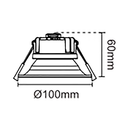 3A Lighting 10W SMD Recessed Downlight (DL9417)