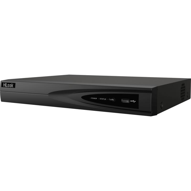 HiLook 8-ch PoE 1U K Series AI 4K NVR (NVR-108MH-K-8P)