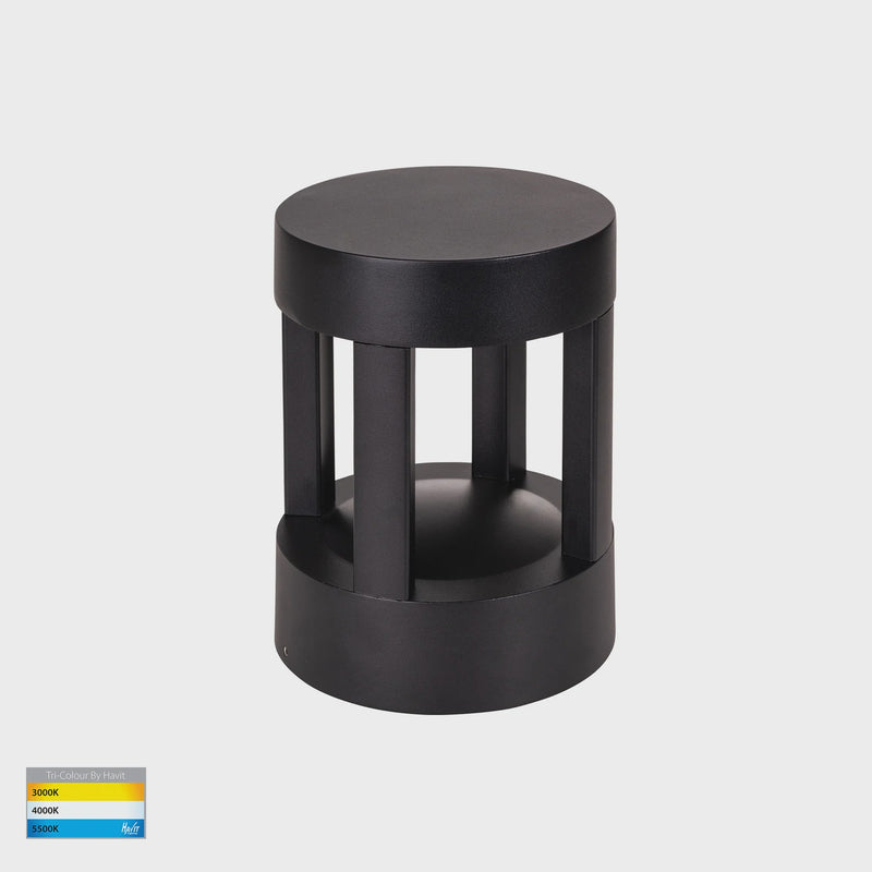 Havit Lighting Pelare Black LED Pillar Light (HV1699T-BLK-240V-RND | HV1699T-BLK-24V-RND)