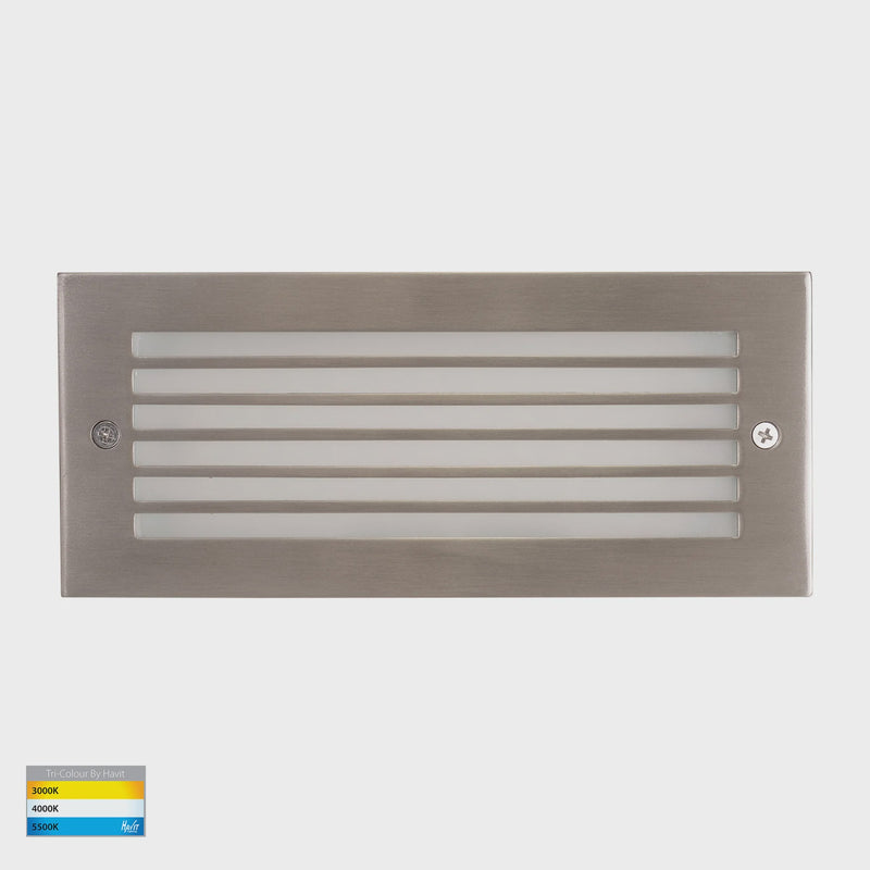 Havit Lighting Bata 316 Stainless Steel LED Brick Light with Grill (HV3004T-SS316)