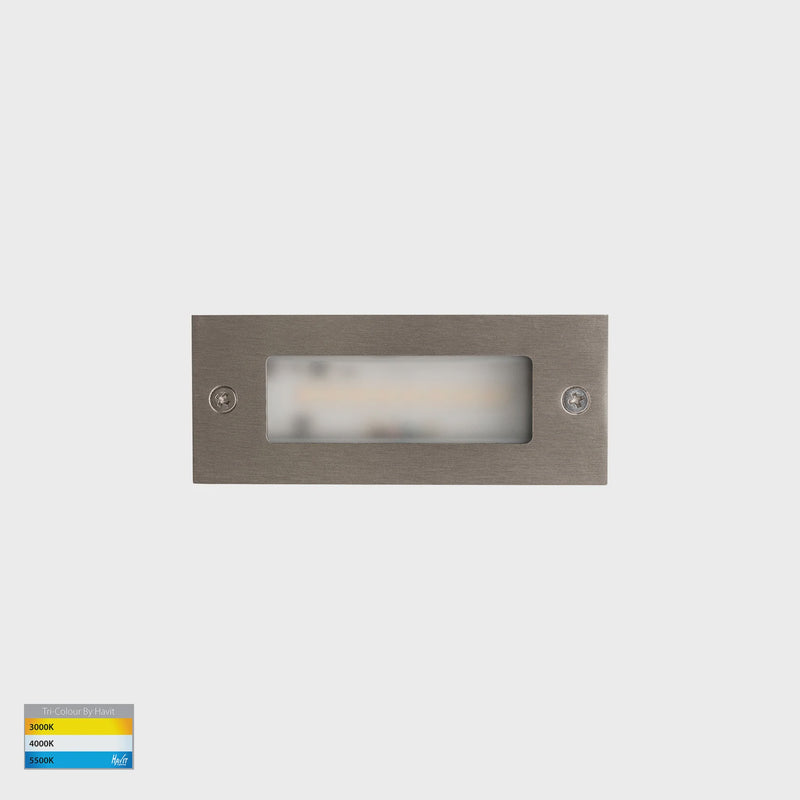 Havit Lighting Bata 316 Stainless Steel 3w LED Brick Light (HV3007T-SS316-12V | HV3007T-BLK-240V)