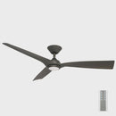 Mercator Trinidad III 130cm DC Ceiling Fan with LED Light and Remote (FC598133BB)