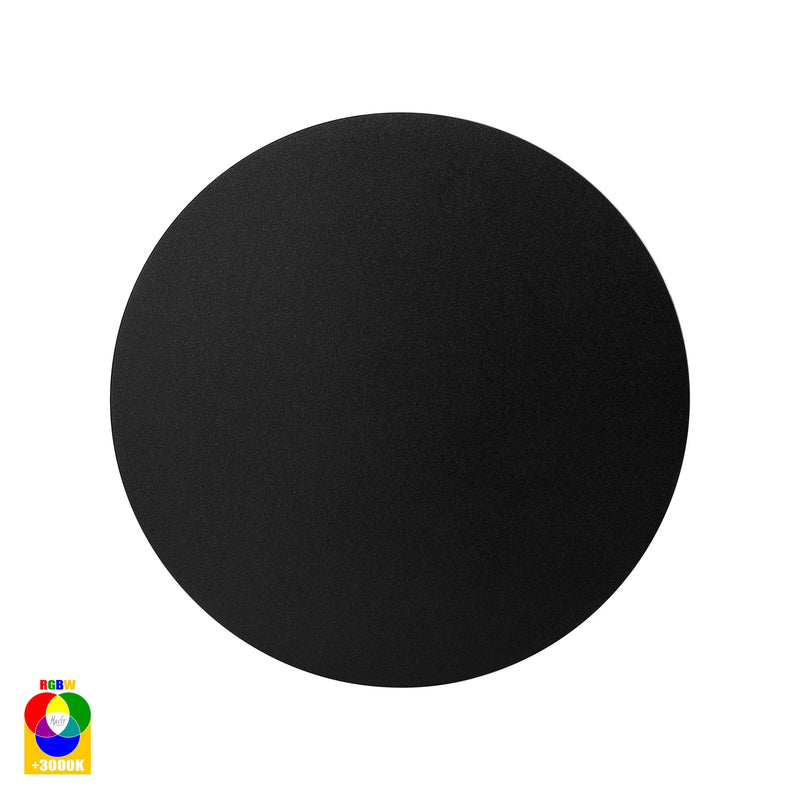 Havit Lighting Halo Black RGBW LED Wall Light (HV3592RGBW-BLK)