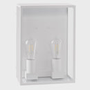 Havit Lighting Bayside 316 Stainless Steel White 2 Light Wall Light (HV36592W-WHT)