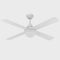 Mercator Lonsdale 120cm AC Ceiling Fan with Light (FC922124WH)