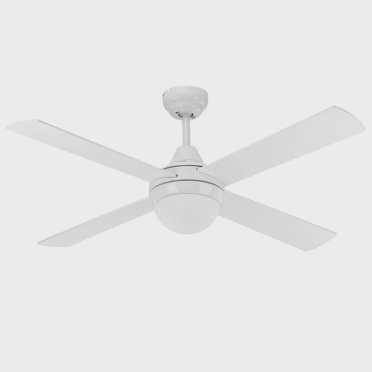 Mercator Lonsdale 120cm AC Ceiling Fan with Light (FC922124WH)