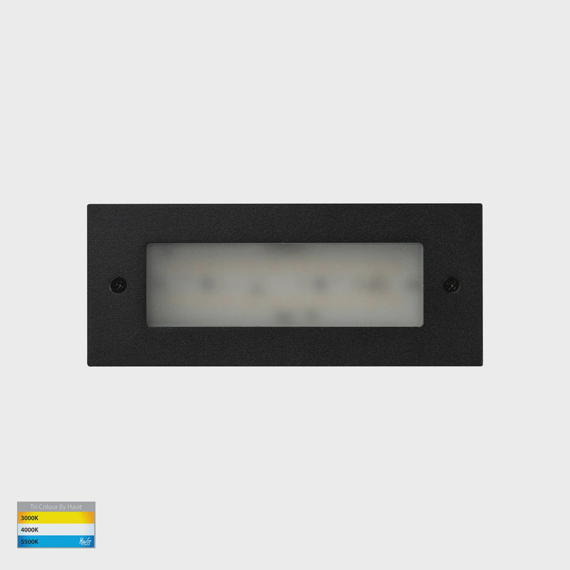 Havit Lighting Bata Black 6w LED Brick Light (HV3005T-BLK-12V | HV3005T-BLK-240V)