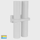 Havit Lighting Luz White TRI Colour Double Up & Down Wall Pillar Lights (HV10392T)