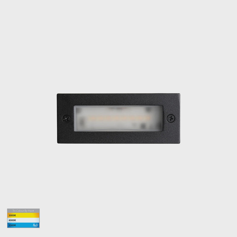 Havit Lighting Bata Black 3w LED Brick Light (HV3007T-BLK-12V | HV3007T-BLK-240V)