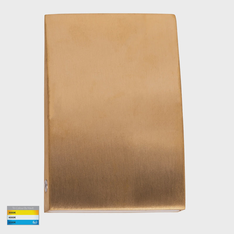 Havit Lighting Pelase Solid Brass LED Step Light (HV3292T-BR-12V)