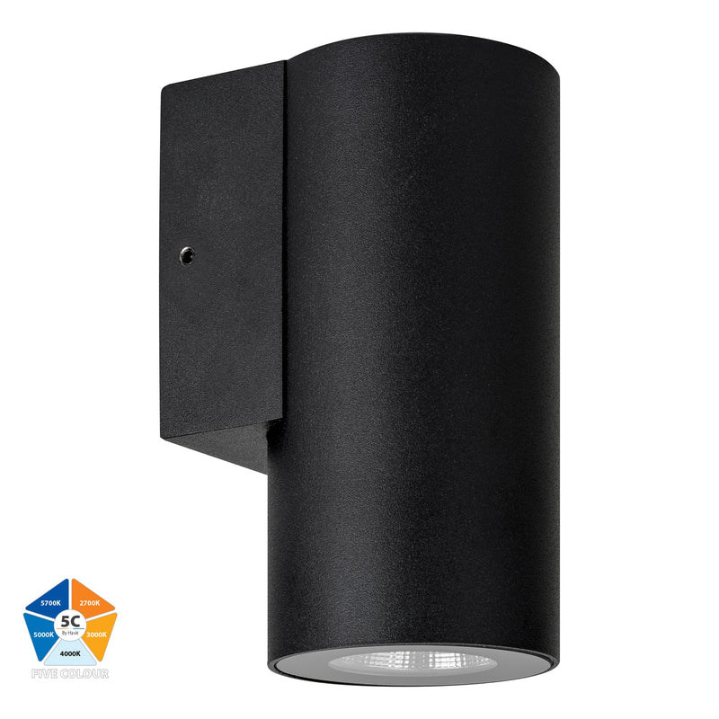 Havit Lighting Aries Aluminium Black Fixed Down LED Wall Light (HV3625S-ALUBLK)