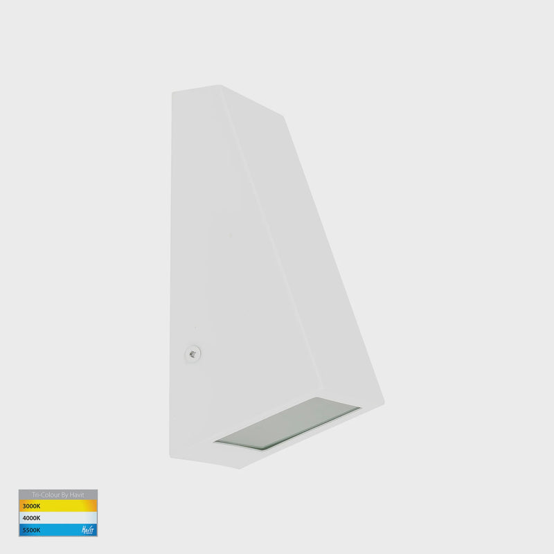 Havit Lighting Taper White TRI Colour LED Wedge Wall Light (HV3602T-WHT- HV3605T-WHT)