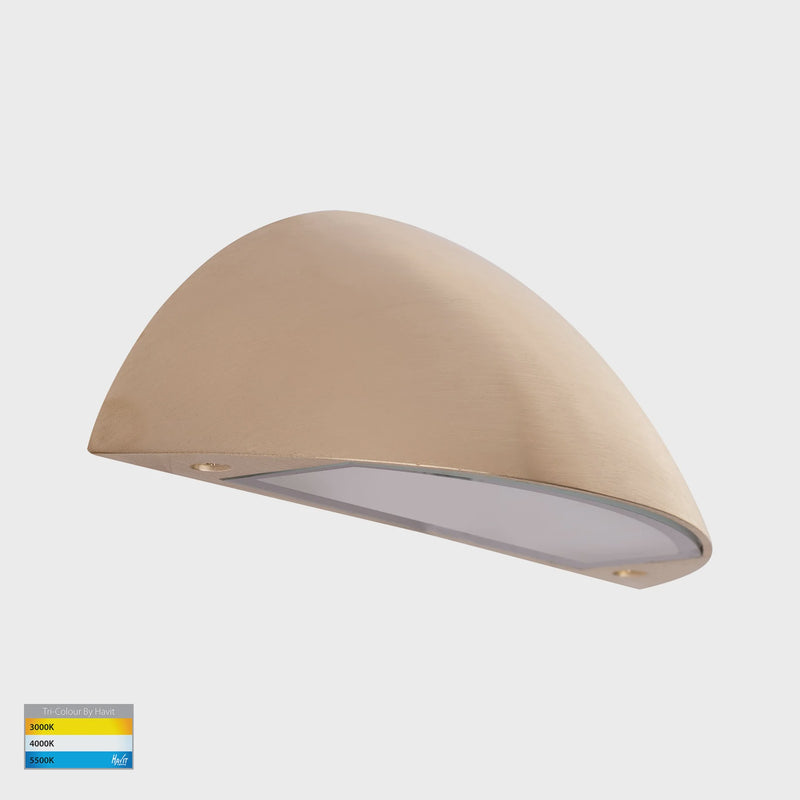 Havit Lighting Curva Solid Brass LED Step Light (HV3253T-BR-12V)