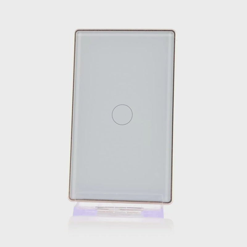 Havit Lighting Wifi Single Gang White with Gold Trim Wall Switch (HV9120-1)