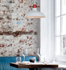 CLA NARVIK: Industrial Scandinavian Dome Shape With Copper Plating Pendant Lights