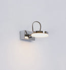 CLA SEATTLE: City Series LED Interior Single Adjustable Chrome Wall Light