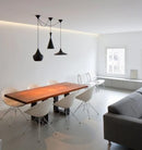 CLA CAVIAR: Black Cone Shape Pendant Light