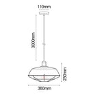 CLA MATRIX: Industrial Iron Dome & Cage Pendant Lights