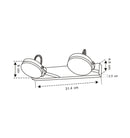 CLA SEATTLE: City Series LED Interior Adjustable Medium Bar Chrome Wall Light