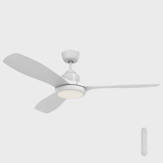 Mercator Raptor 131cm DC Ceiling Fan with Remote and LED Light (FC978133)