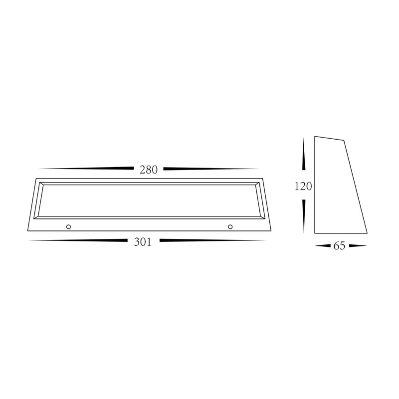 Havit Lighting Shim Black LED Step Lights (HV3279T-BLK)