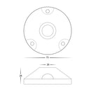 Havit Lighting Surface Mounted Base (HV145-AB-Base)