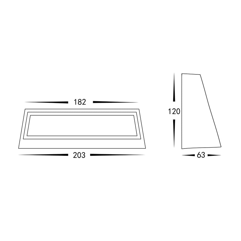 Havit Lighting Shim White LED Step Lights (HV3278T-WHT)