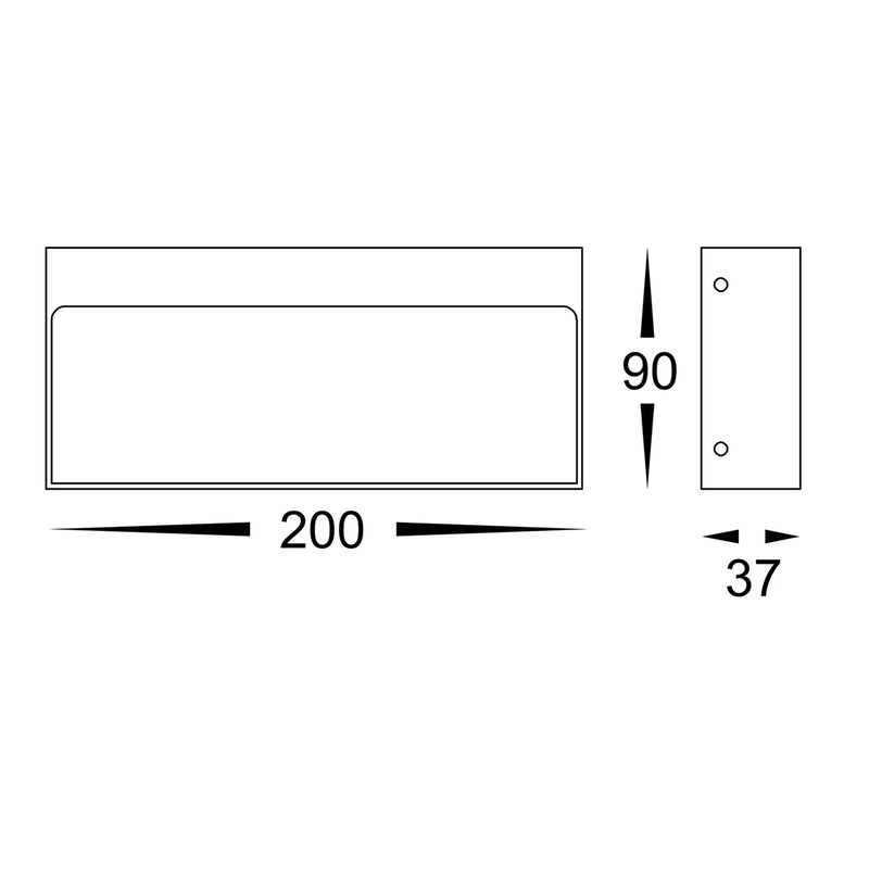 Havit Lighting Virsma White Rectangle LED Step lights (HV3275T-WHT)