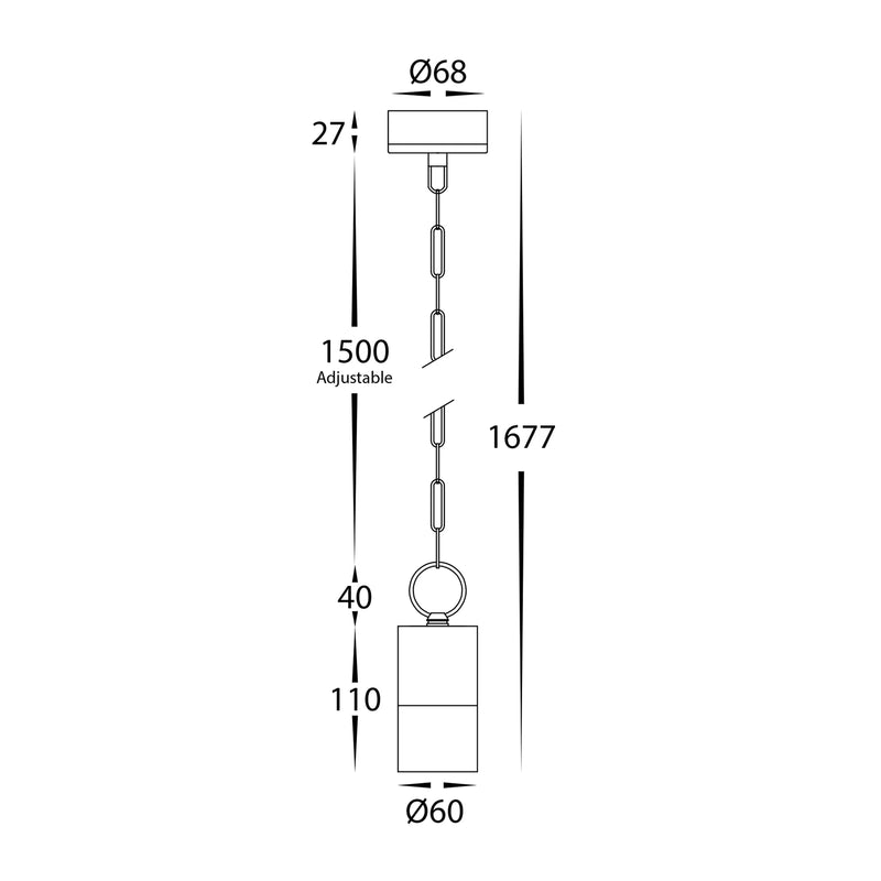 Havit Lighting Tivah Antique Brass LED Pendant (HV5902T-AB-240V | HV5902T-AB-12V)