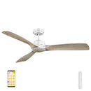 Mercator Minota 132cm DC Ikuü Smart Wi-Fi Ceiling Fans with Remote (FC620133G)