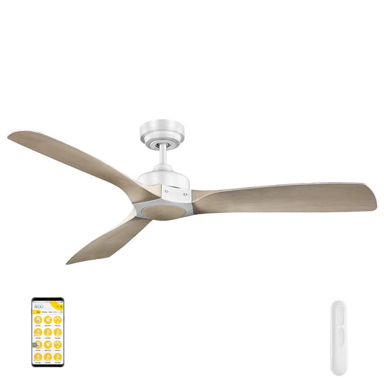 Mercator Minota 132cm DC Ikuü Smart Wi-Fi Ceiling Fans with Remote (FC620133G)