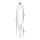 Havit Lighting Divad Aluminium Black LED Garden Spike Light (HV1488T-BLK)