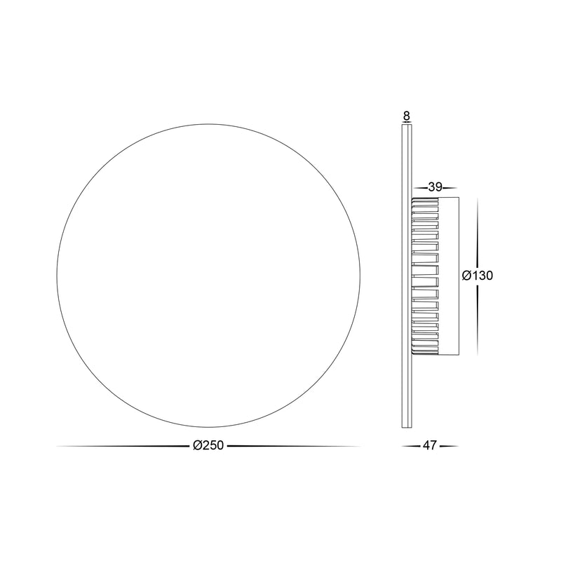 Havit Lighting Halo White TRI Colour LED Wall Light (HV3593T-WHT)