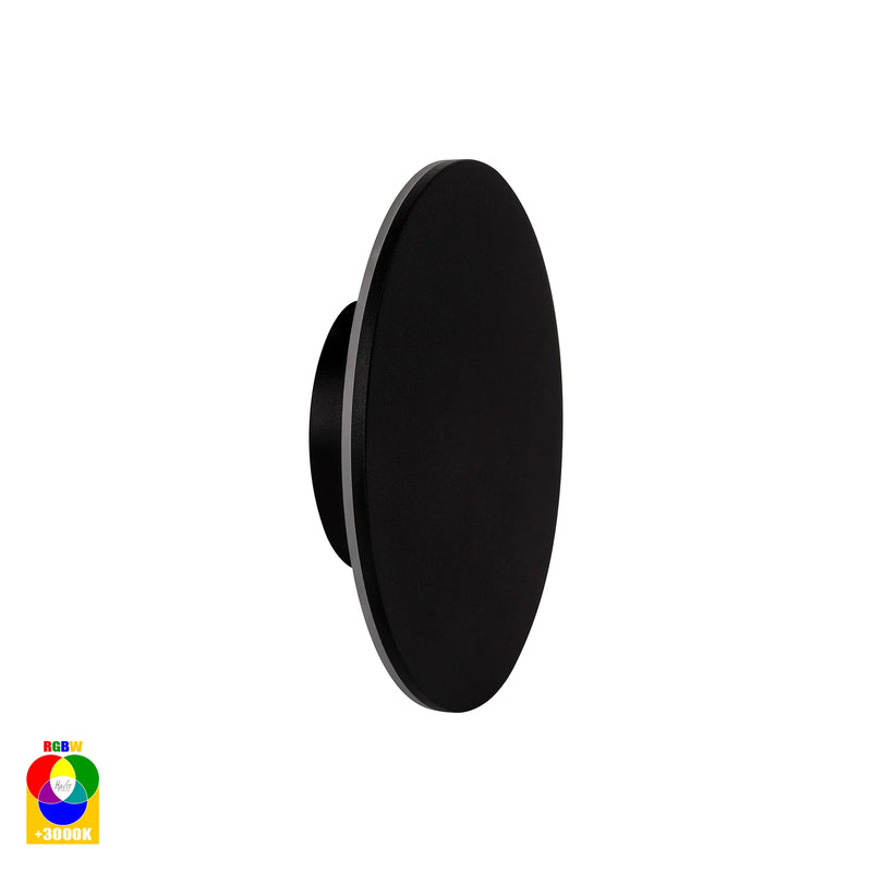 Havit Lighting Halo Black RGBW LED Wall Light (HV3591RGBW-BLK)