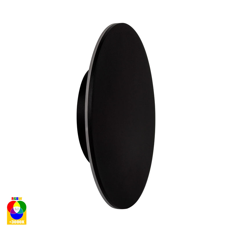 Havit Lighting Halo Black RGBW LED Wall Light (HV3593RGBW-BLK)