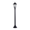 Havit Lighting Fibra Aluminium Black 6 Panel Post Light (HV1652W-P-BLK)
