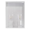 Havit Lighting Bayside 316 Stainless Steel White 2 Light Wall Light (HV36592W-WHT)