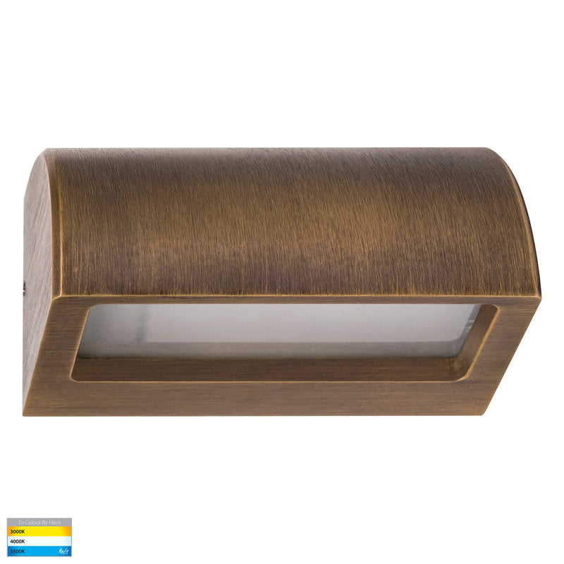 Havit Lighting Ridge Solid Bronze LED Step Light (HV3283T-BRZ)