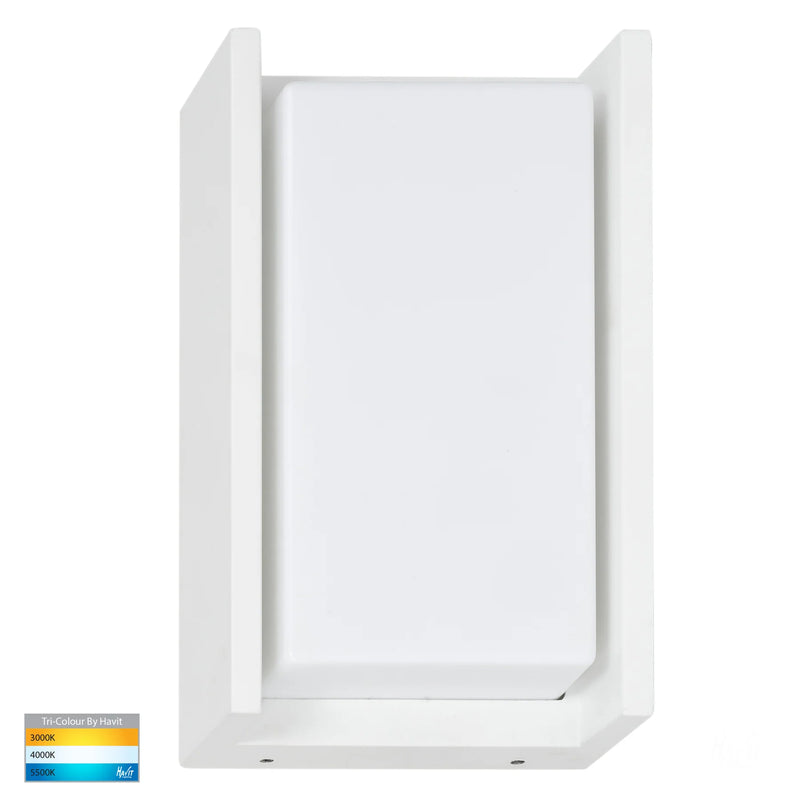 Havit Lighting Nepean White LED Wall Light (HV3668T-WHT)