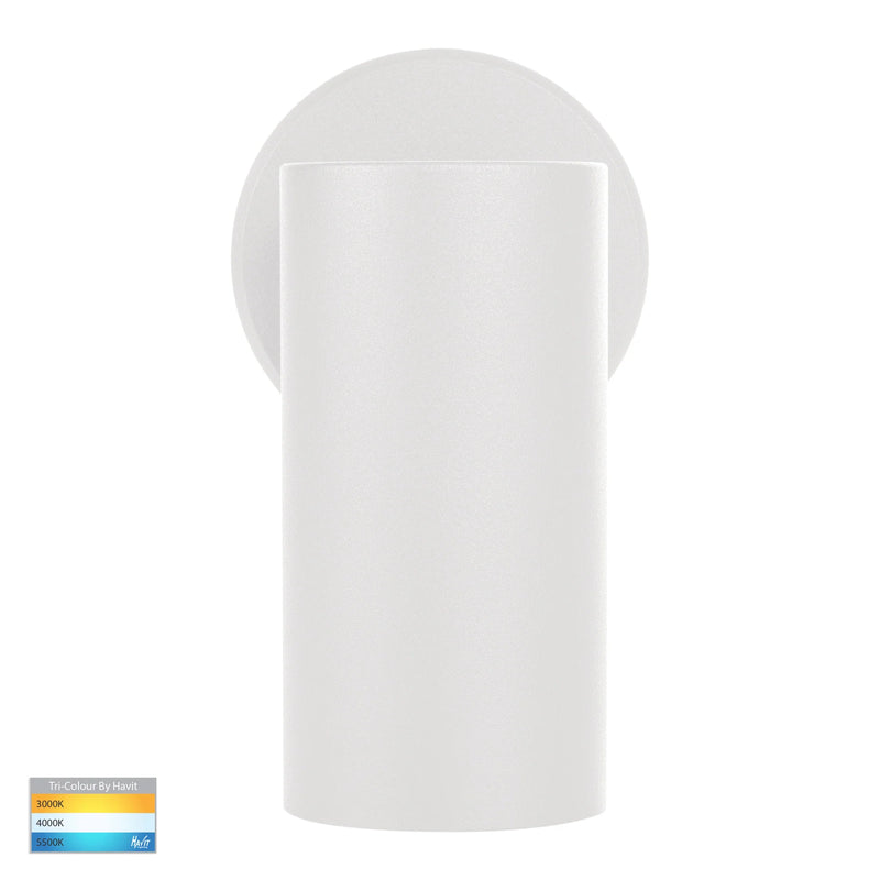 Havit Lighting Revo White 1 Light TRI Colour LED Spot Light (HV4002T-1-WHT)