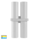 Havit Lighting Luz White TRI Colour Double Up & Down Wall Pillar Lights (HV10392T)
