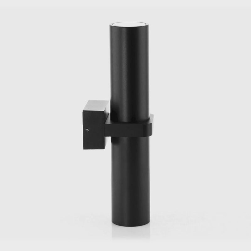 Havit Lighting Luz Black TRI Colour Single Up & Down Wall Pillar Lights (HV10291T)
