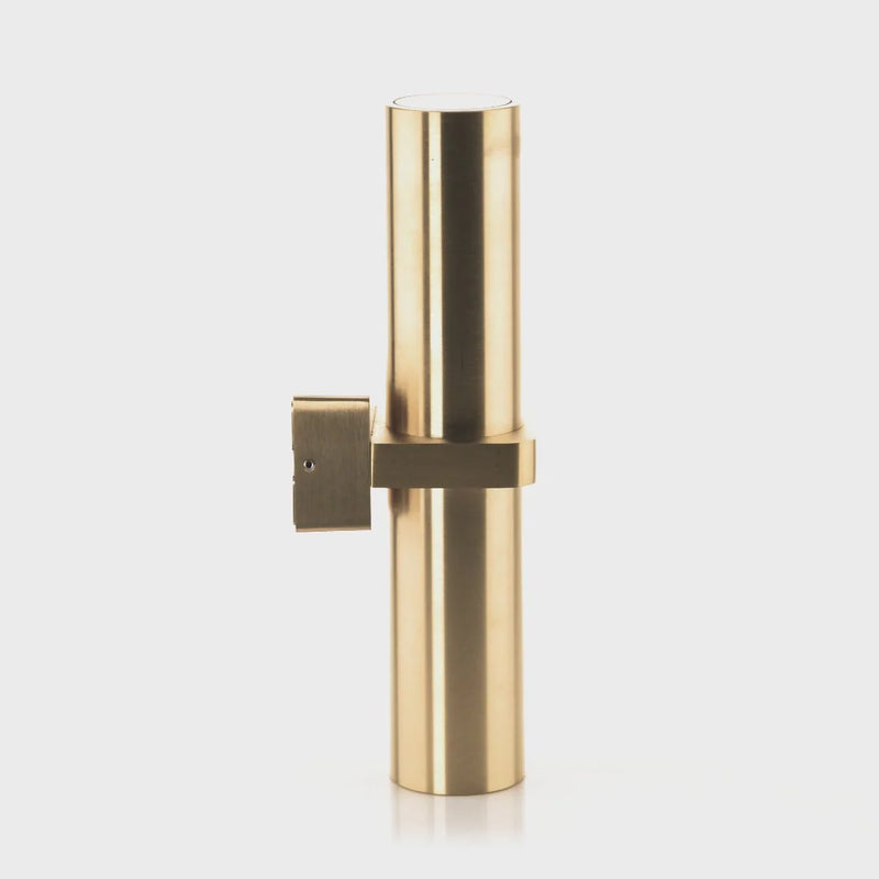 Havit Lighting Luz Solid Brass TRI Colour Single Up & Down Wall Pillar Lights (HV10591T)