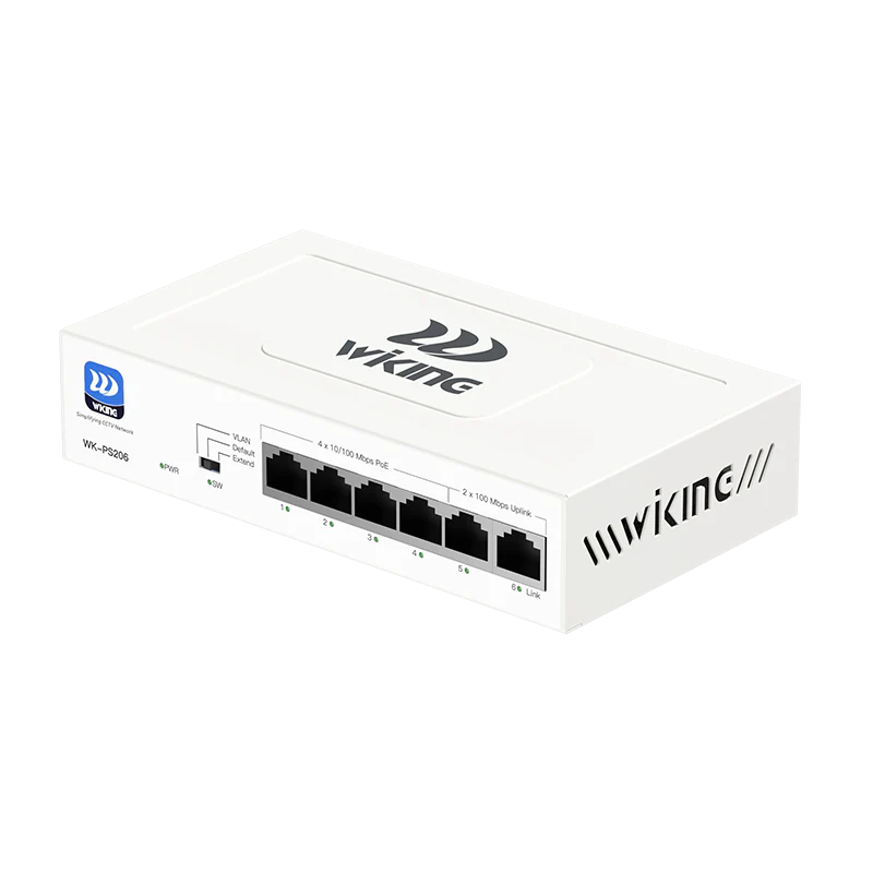Wi-Tek Wiking 4 Port POE Switch (WK-PS2060)