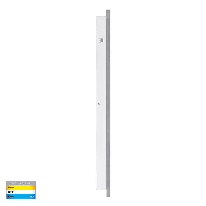 Havit Lighting Barline Shadow Aluminium White 600mm Wall Light (HV3572T-WHT)