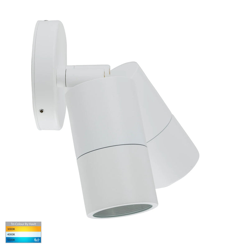 Havit Lighting Tivah White TRI Colour Double Adjustable Wall Pillar Lights (HV1335T-HV1337T)