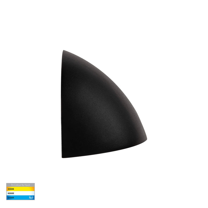 Havit Lighting Curva Black LED Step Light (HV3252T-BLK-12V)