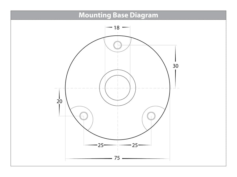 Havit Lighting Surface Mounted Base (HV145-Base)